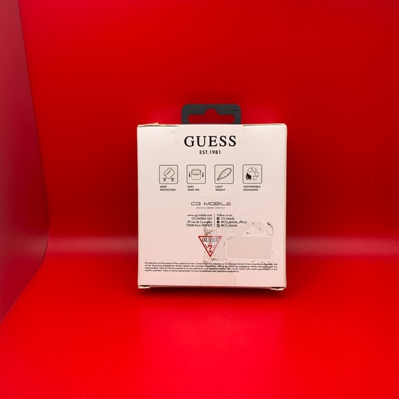 #63 New In Box Guess Magenta AirPod Pro Case - Picture 2 of 2